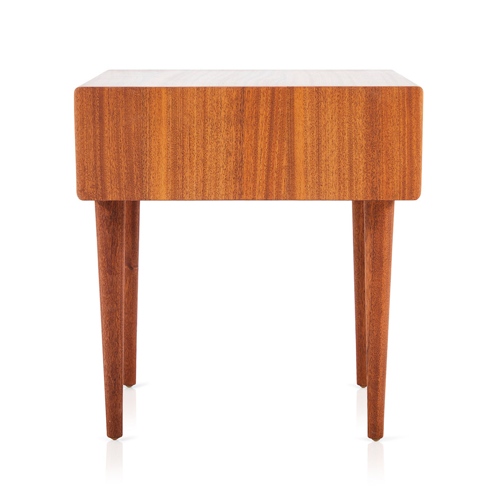 Wood Case Study End Table - Mahogany