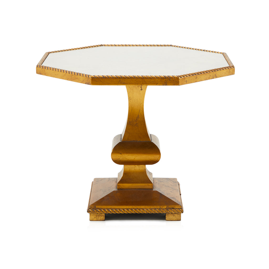 Bronze Octagon Side Table