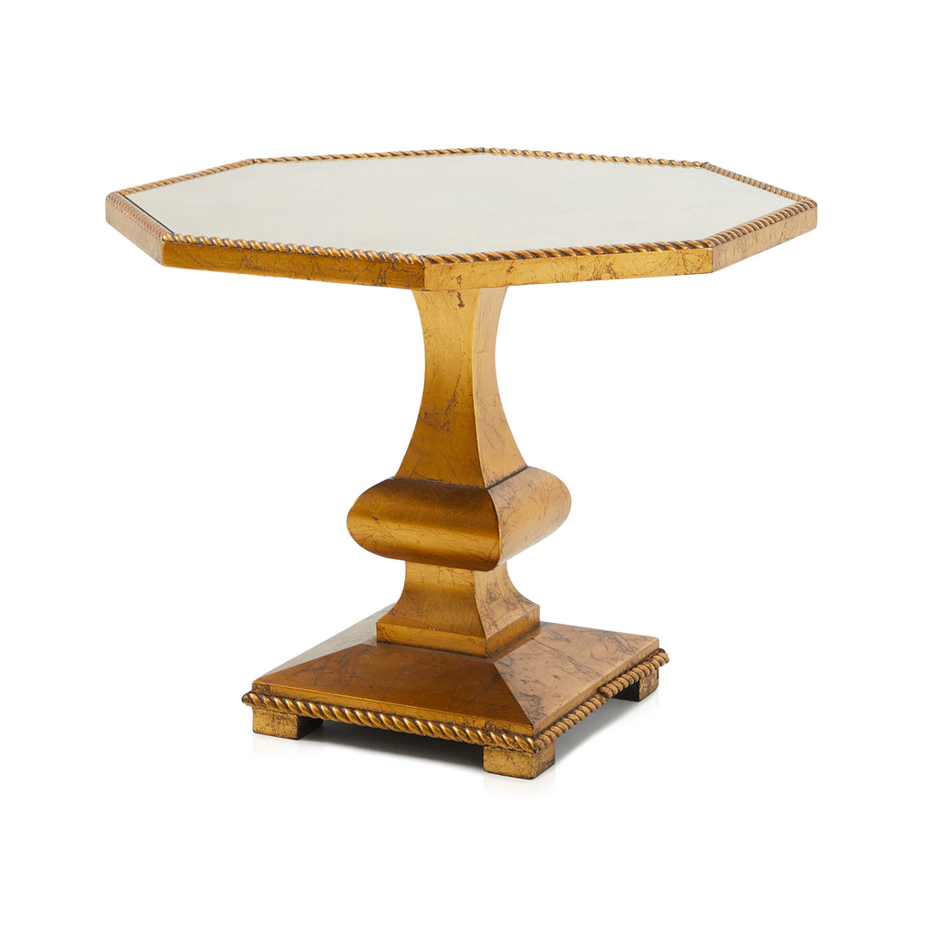 Bronze Octagon Side Table