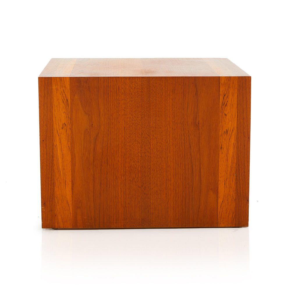 Simple Square Wood Side Table