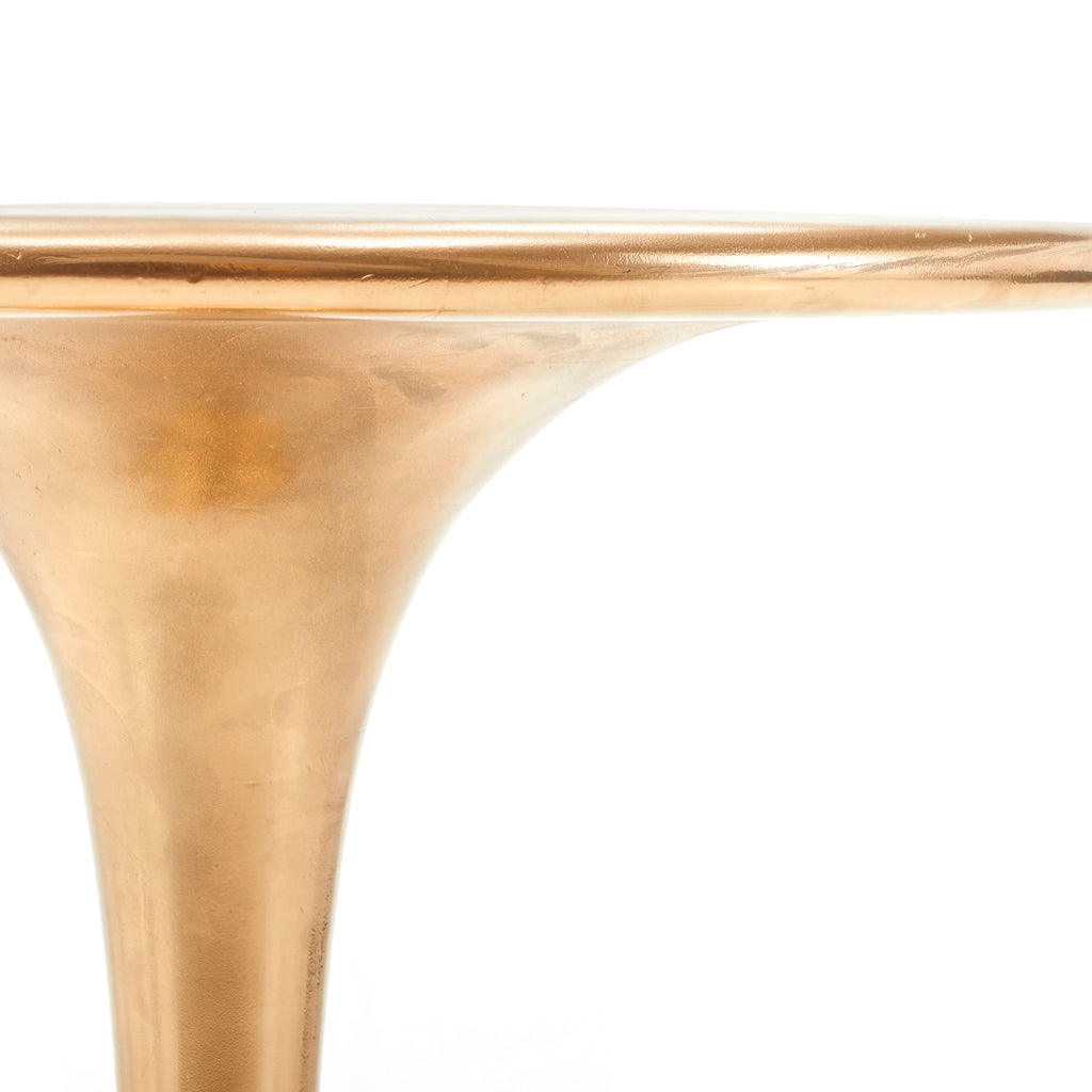 Gold Tulip Side Table