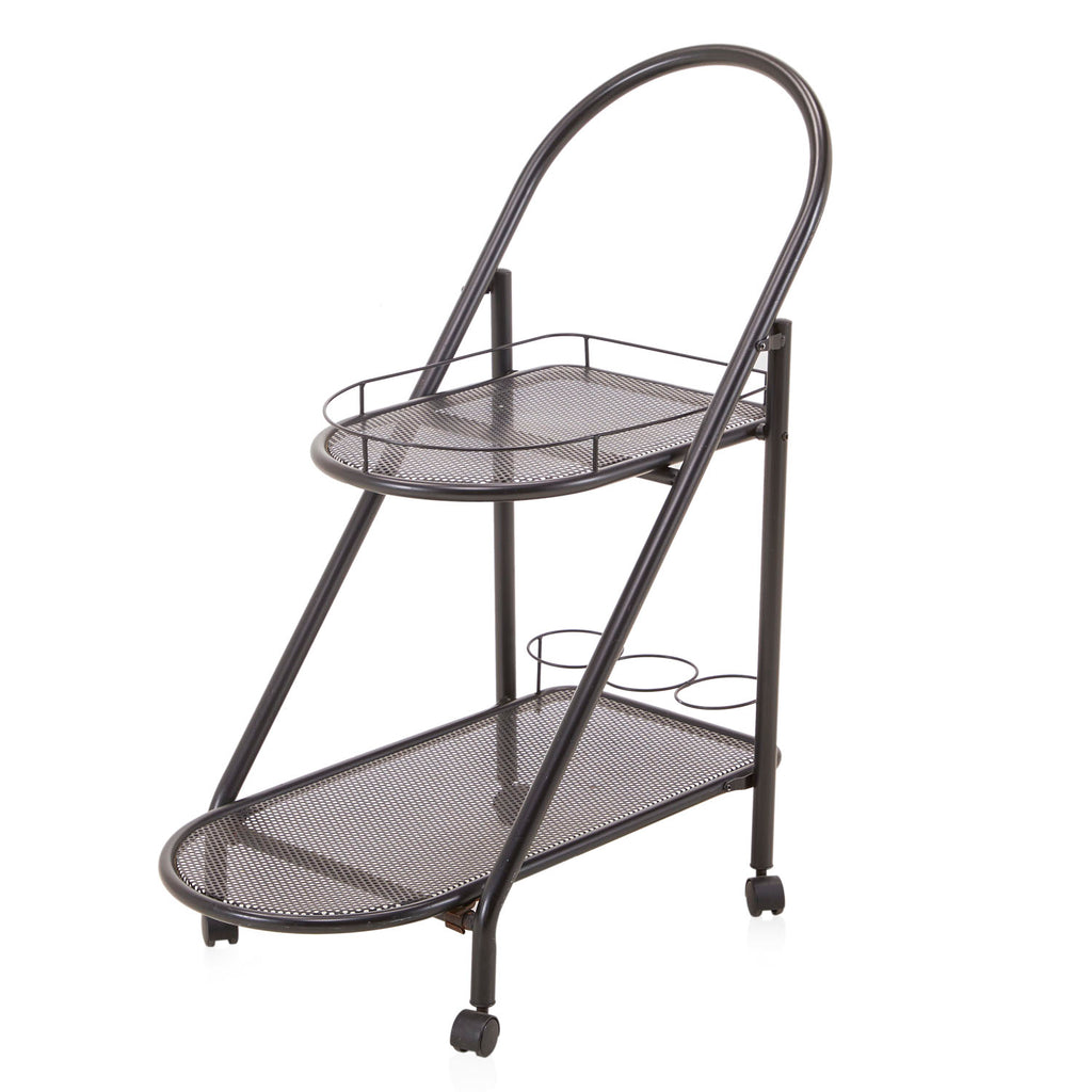 Industrial Contemporary Bar Cart