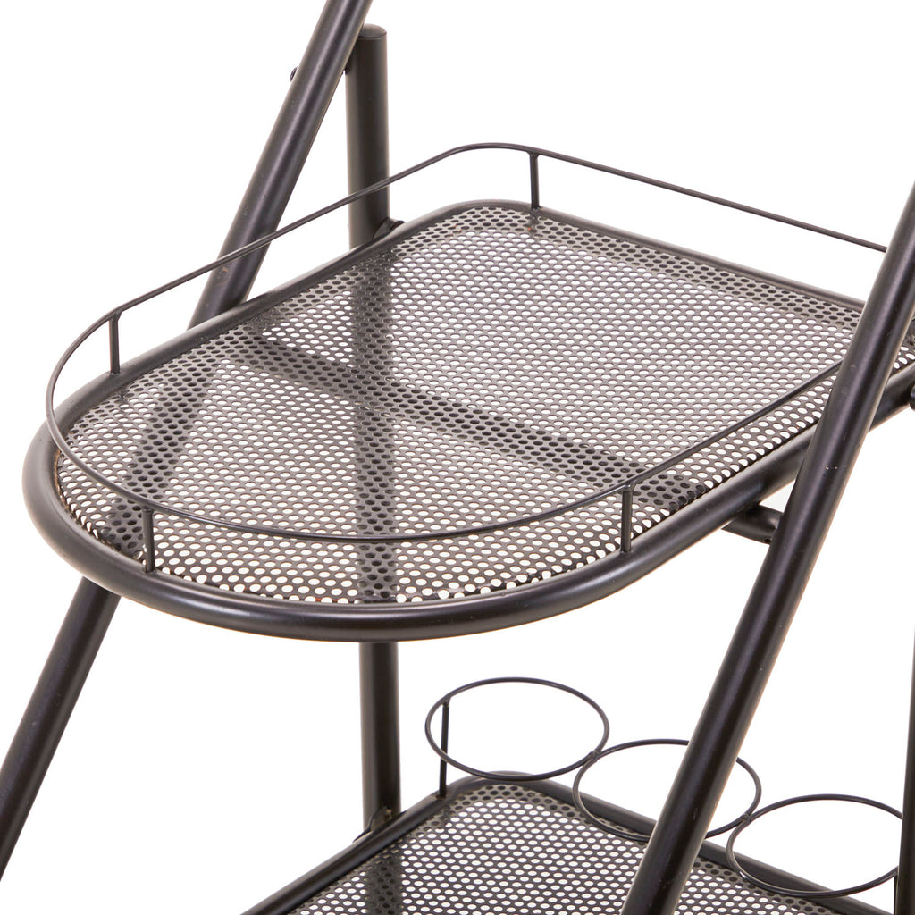 Industrial Contemporary Bar Cart