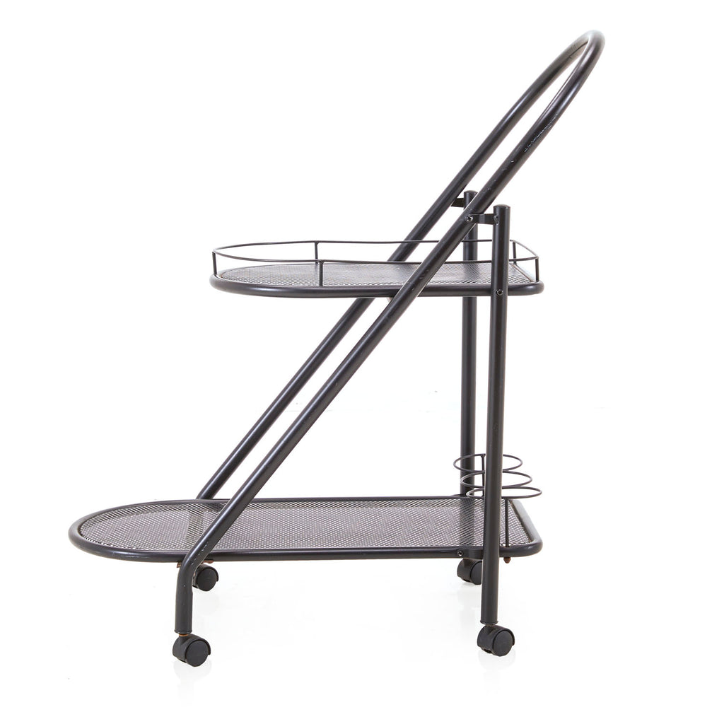 Industrial Contemporary Bar Cart