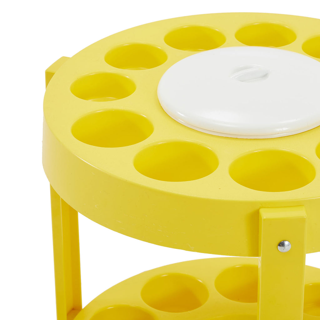 Yellow Plastic Drink Cart