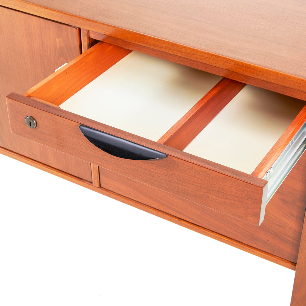 Modern Wood Office Credenza with Drawers