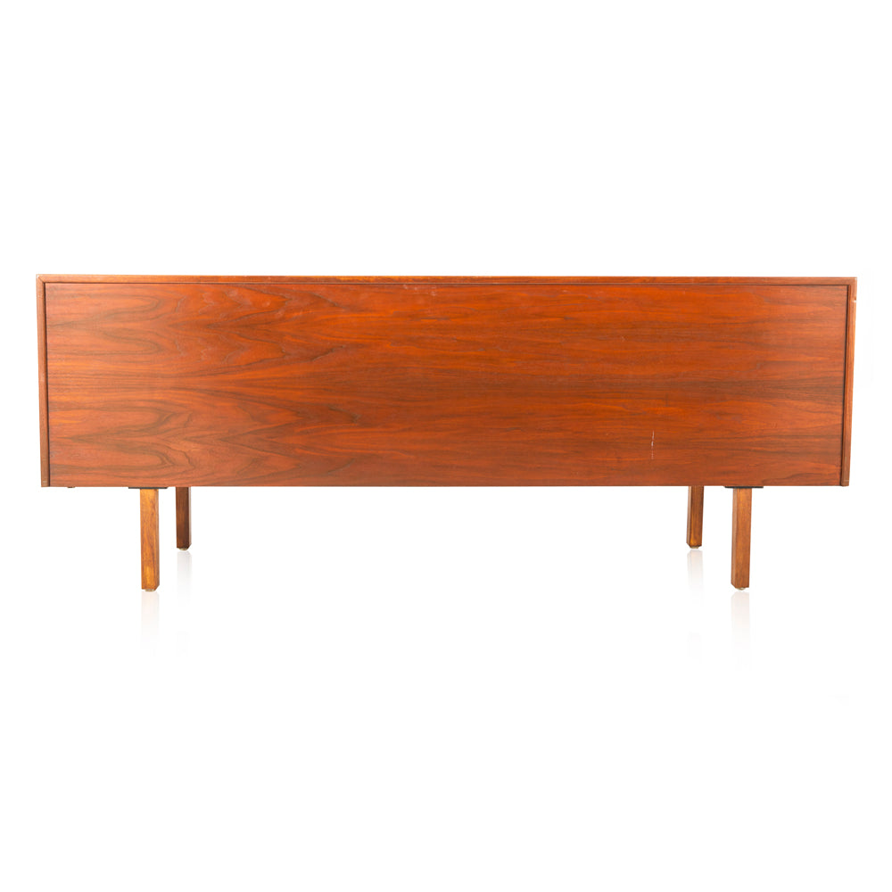 Wood Mid Century Office Credenza Cabinet