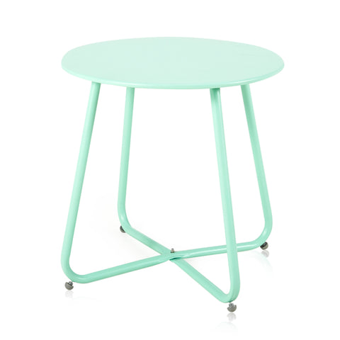 Metal Side Table - Mint