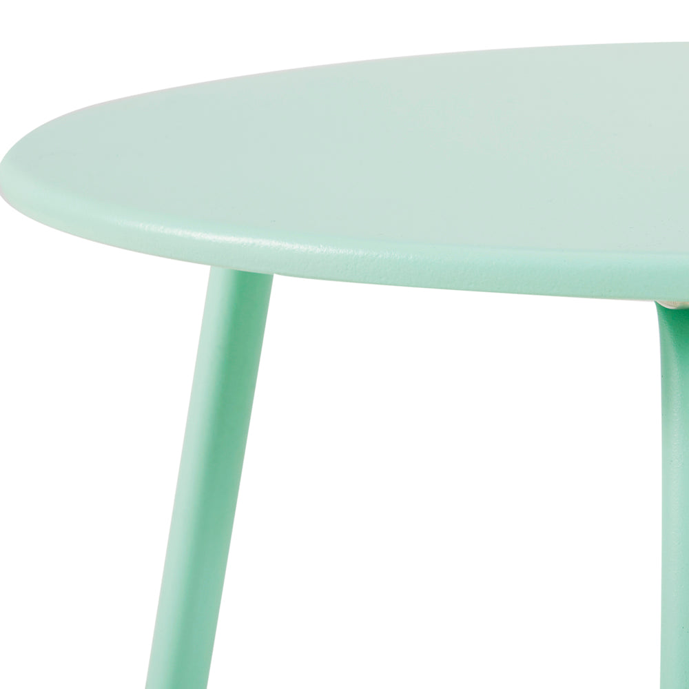 Metal Side Table - Mint