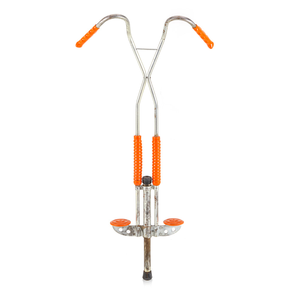 Vintage Orange Pogo Stick