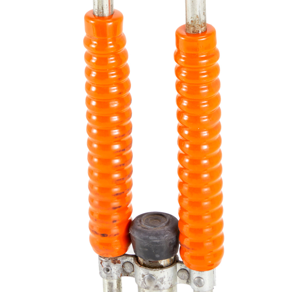 Vintage Orange Pogo Stick