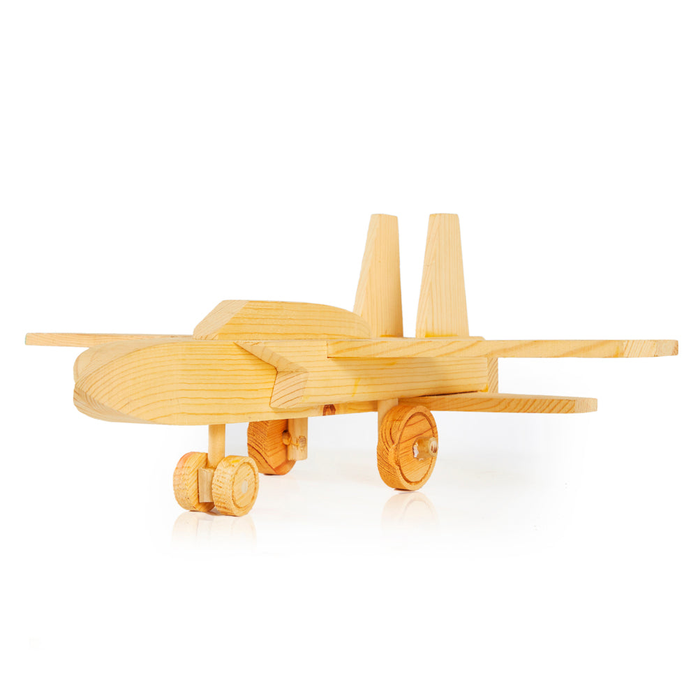 Wooden Toy Plane (A+D)