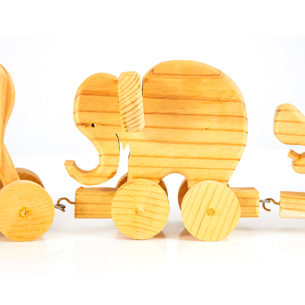 Wood Toy Train Set (A+D)