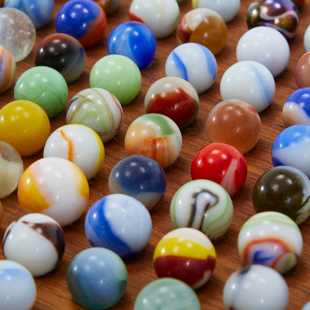 Chinese Checkers Board with Marbles