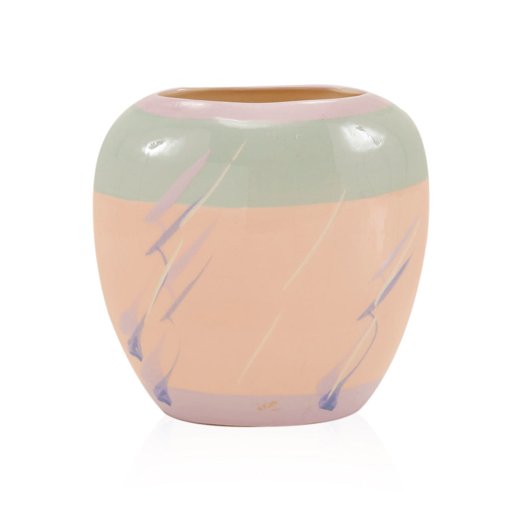 Pink 80's Pastel Vase