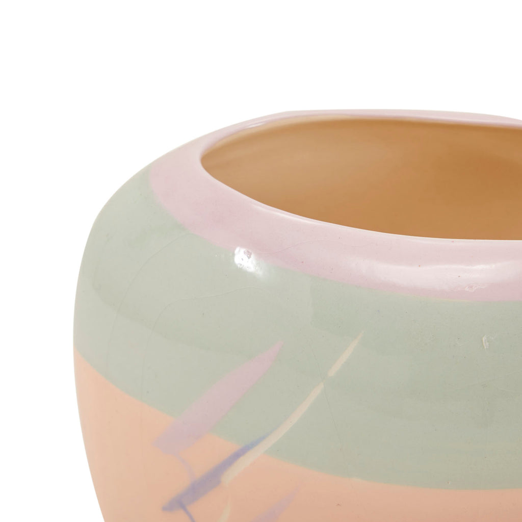 Pink 80's Pastel Vase