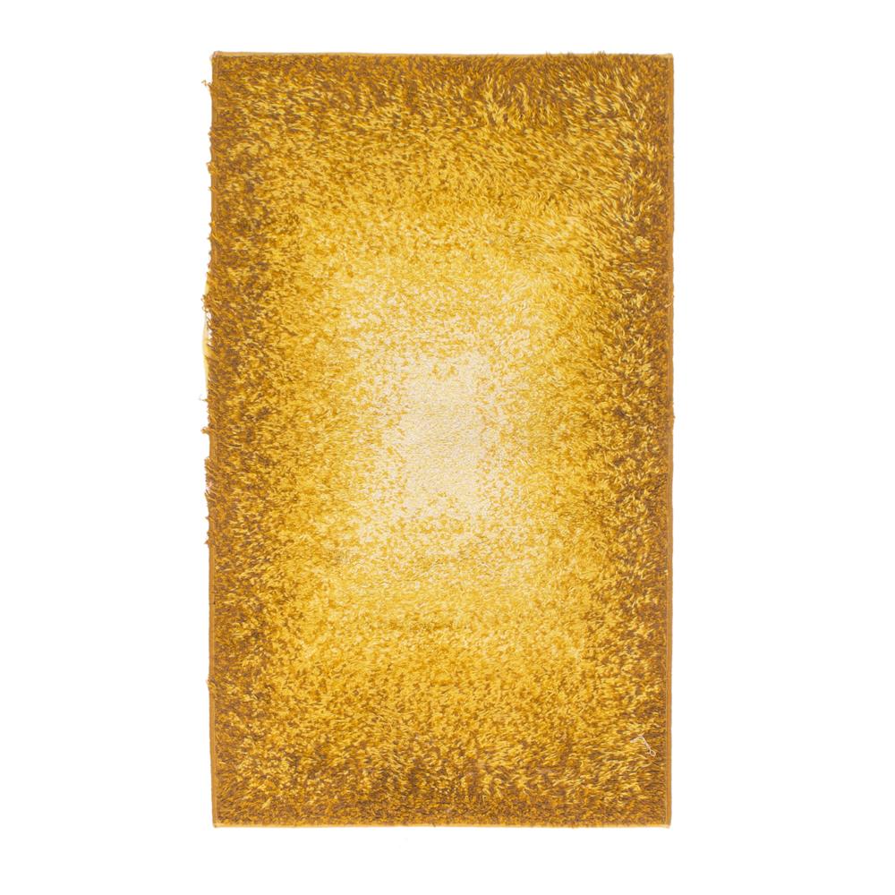 Ombre Orange Mustard Fluffy Rug