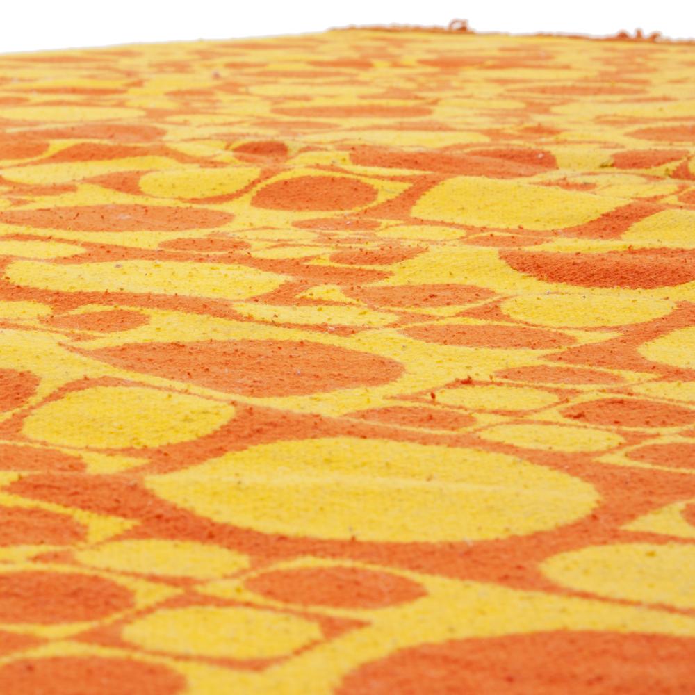 Huge Orange & Yellow Dot Panton Rug