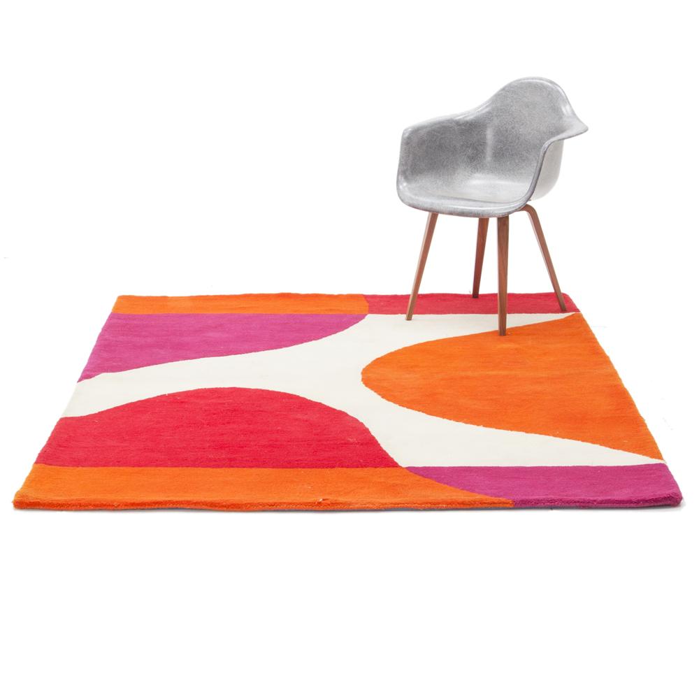 Red and Purple Rug