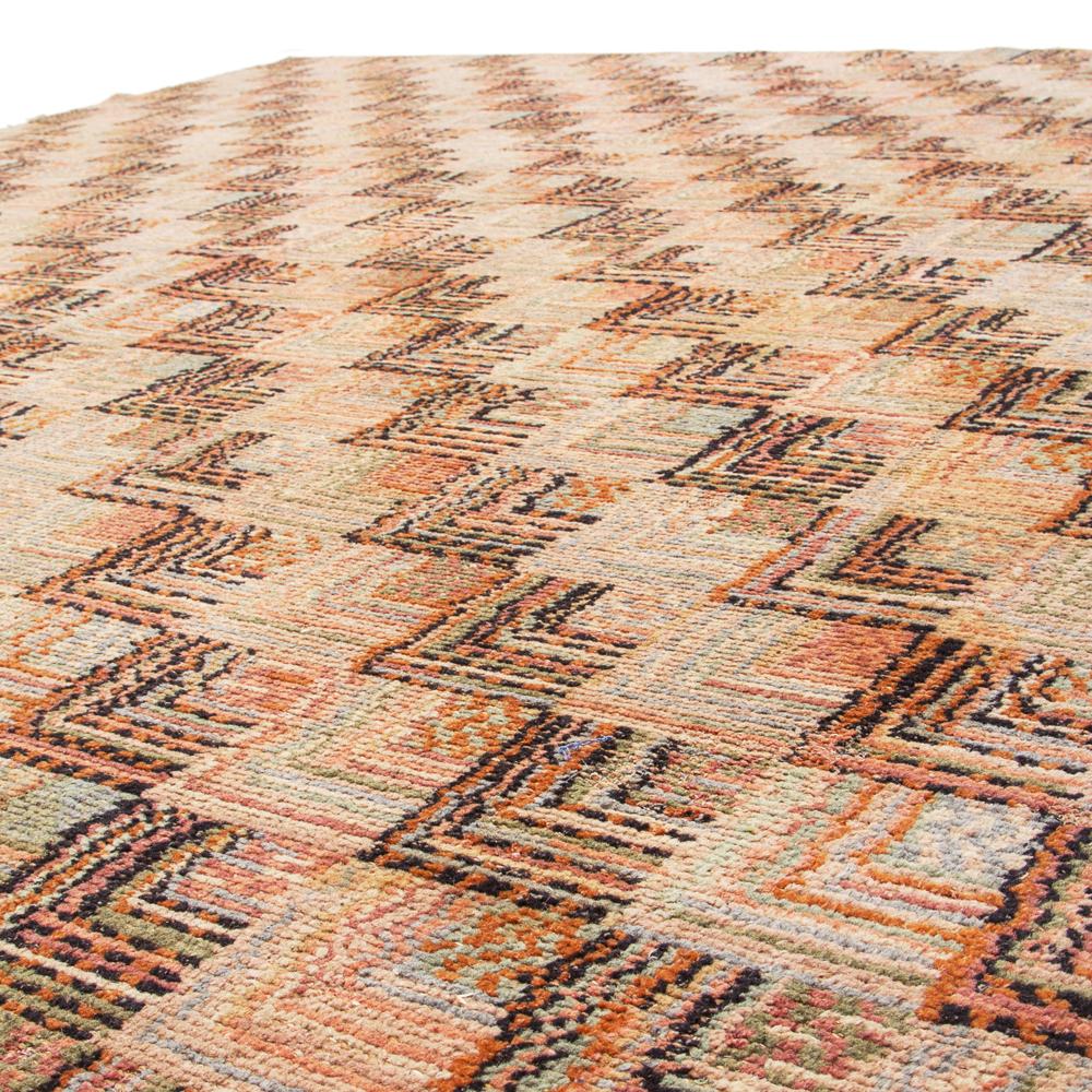 Large Square Deco Checkerboard Rug