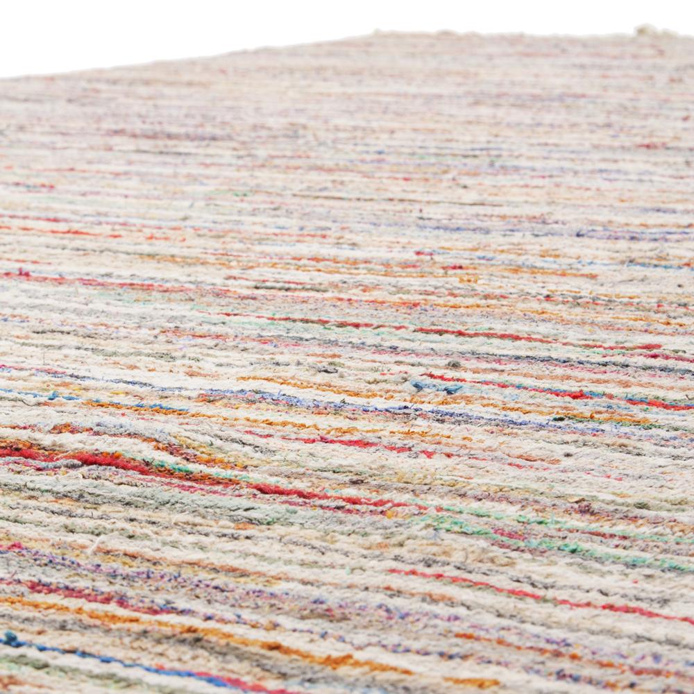 Multicolor Tuft Stripe Rug