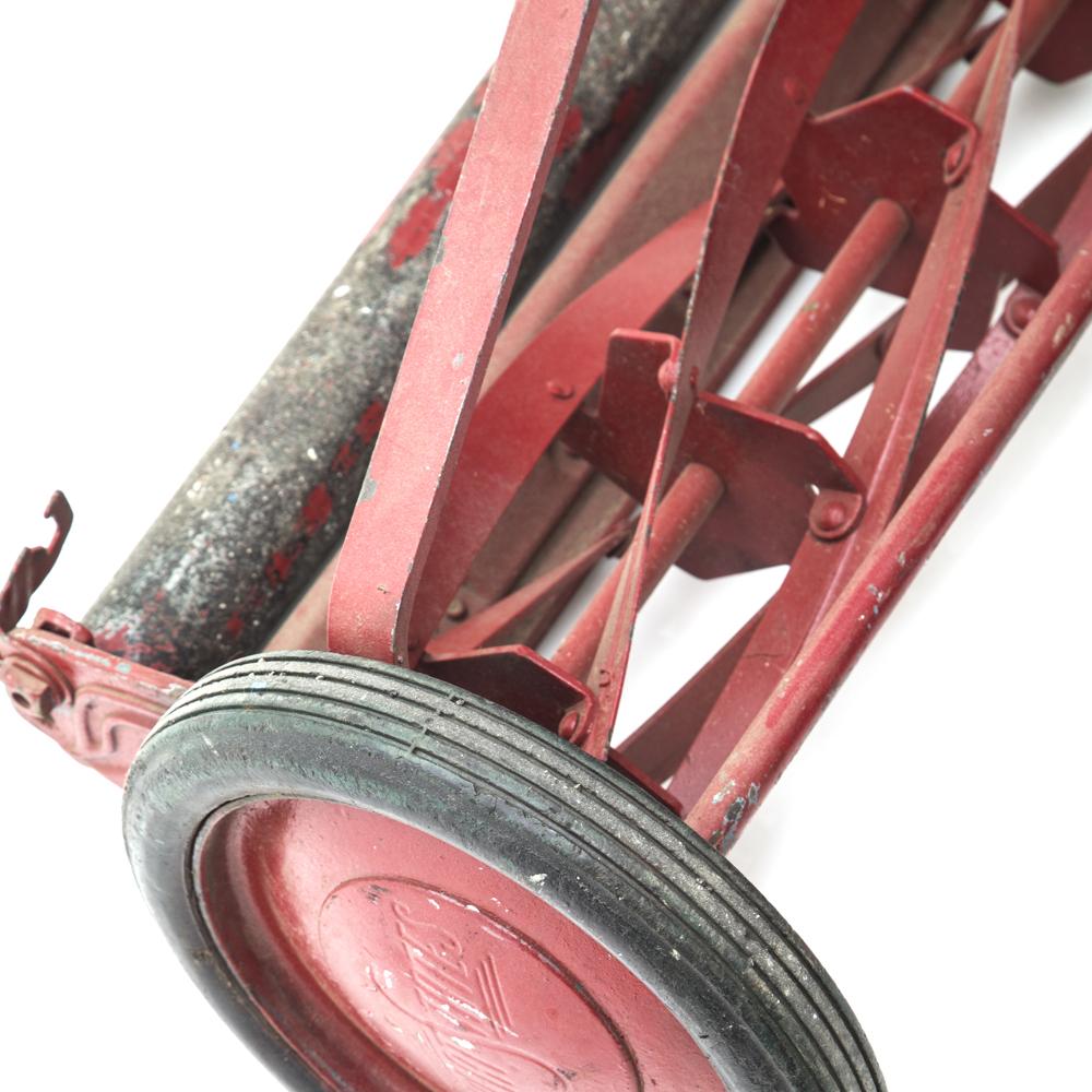 Red Push Lawn Mower