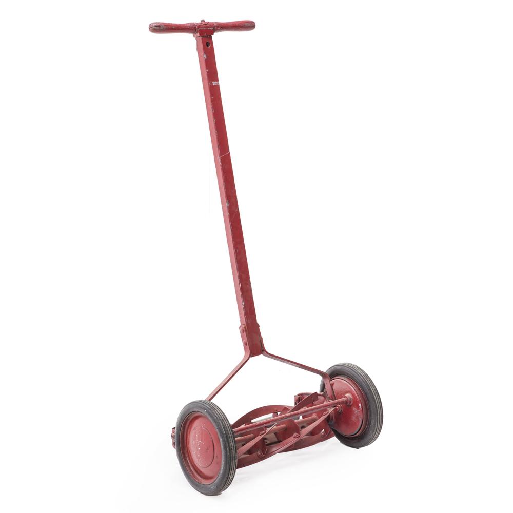 Red Push Lawn Mower