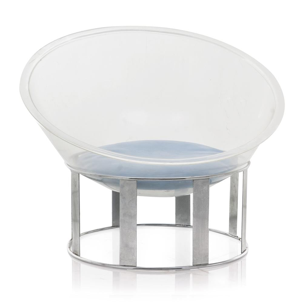 Mod Lucite Bowl Chair