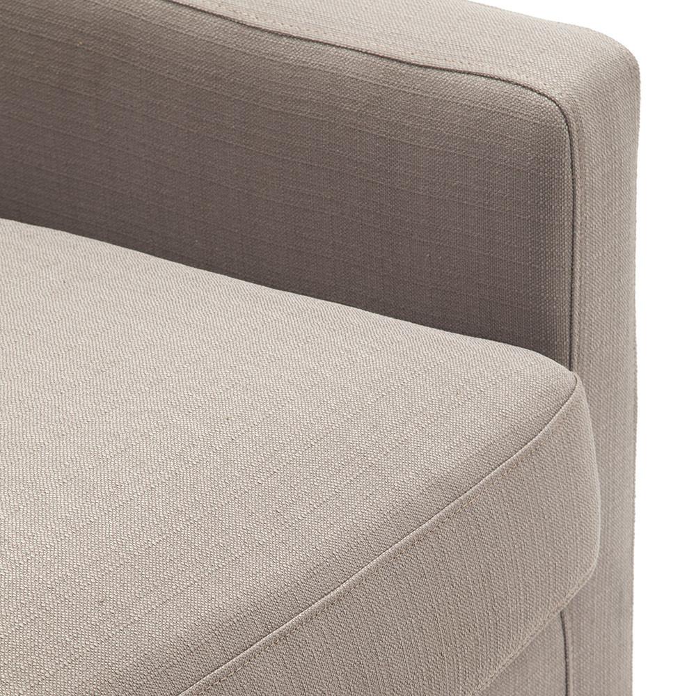 Traditional Taupe Sofa