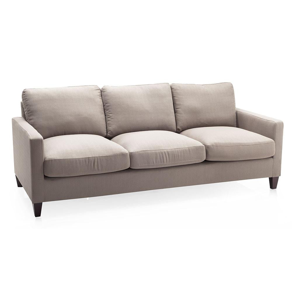 Traditional Taupe Sofa