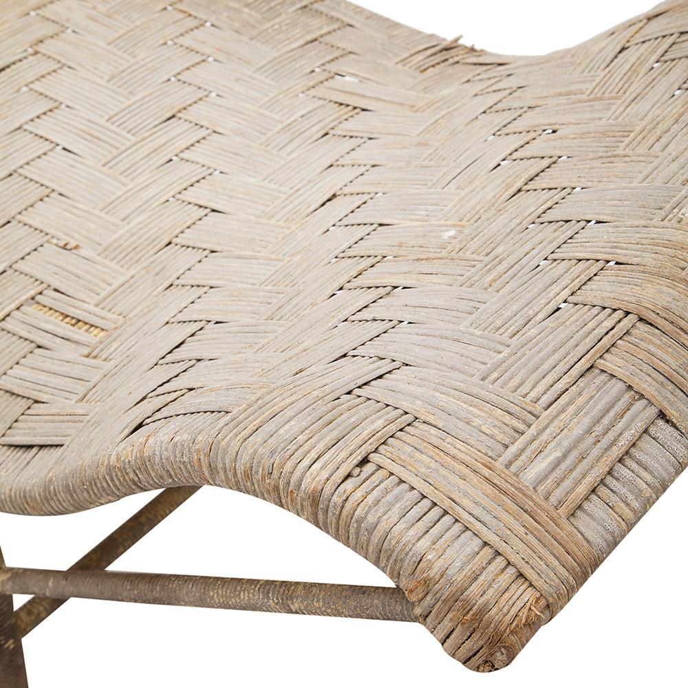 Wicker Woven Chaise