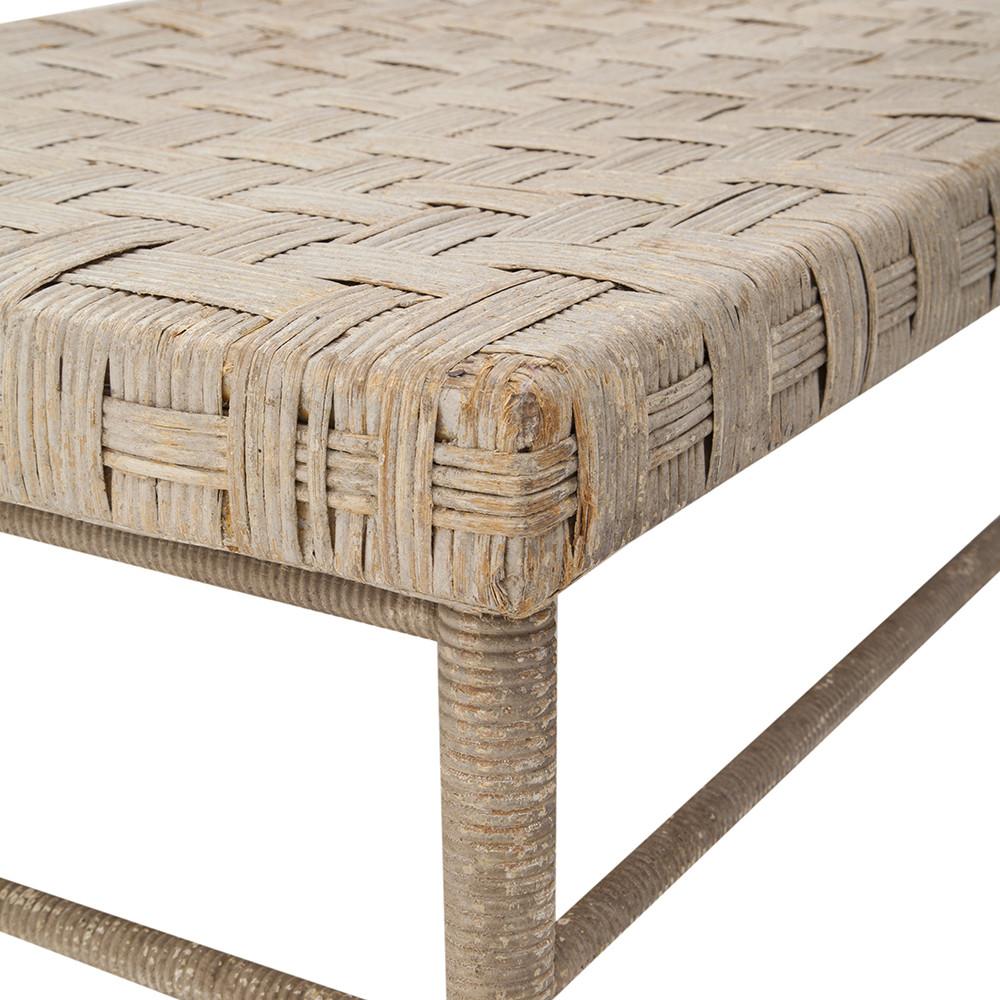 Wicker Woven Chaise