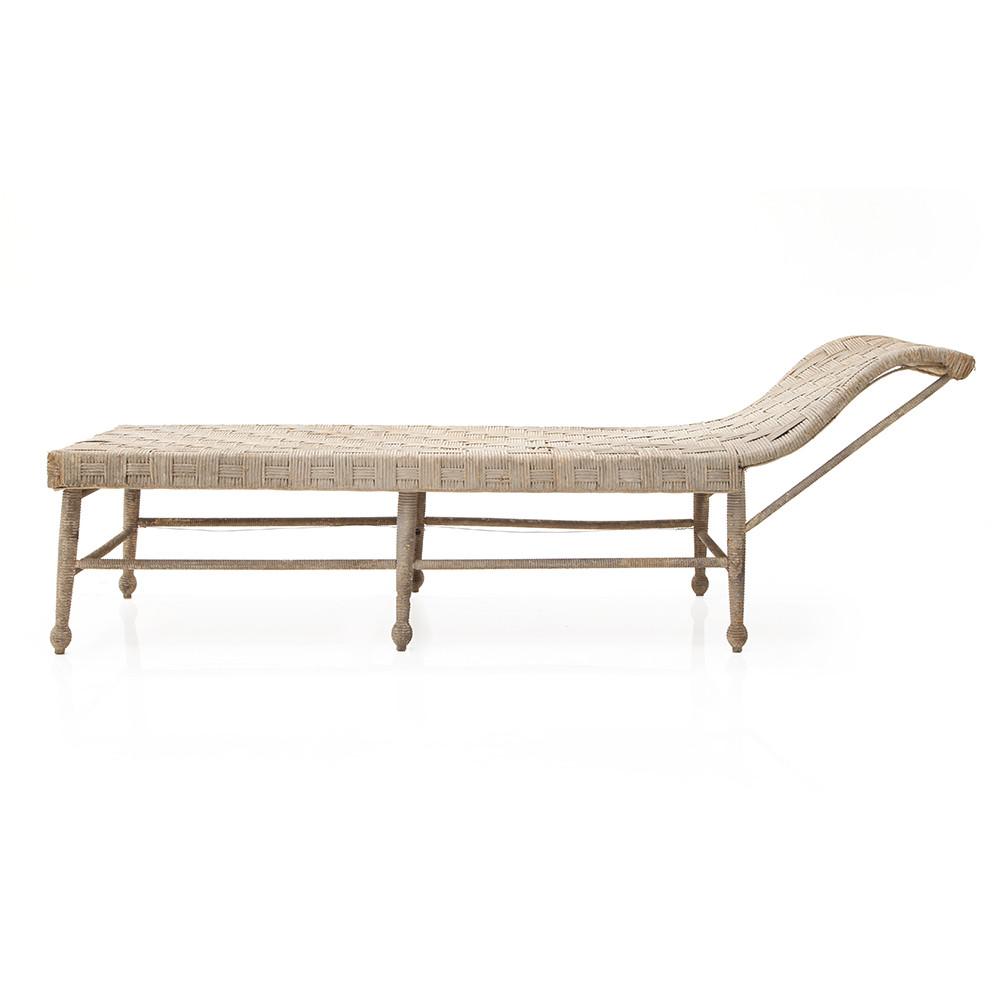 Wicker Woven Chaise