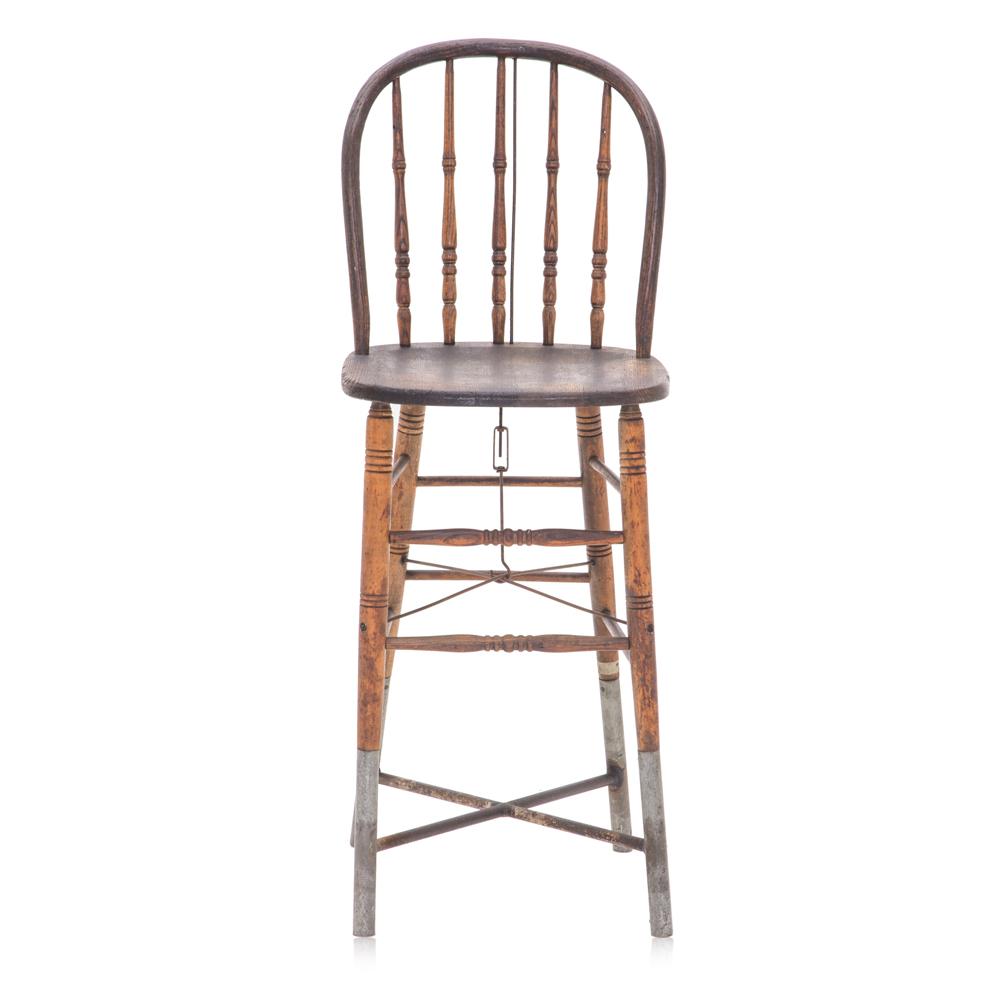 Vintage Spindel Barstool
