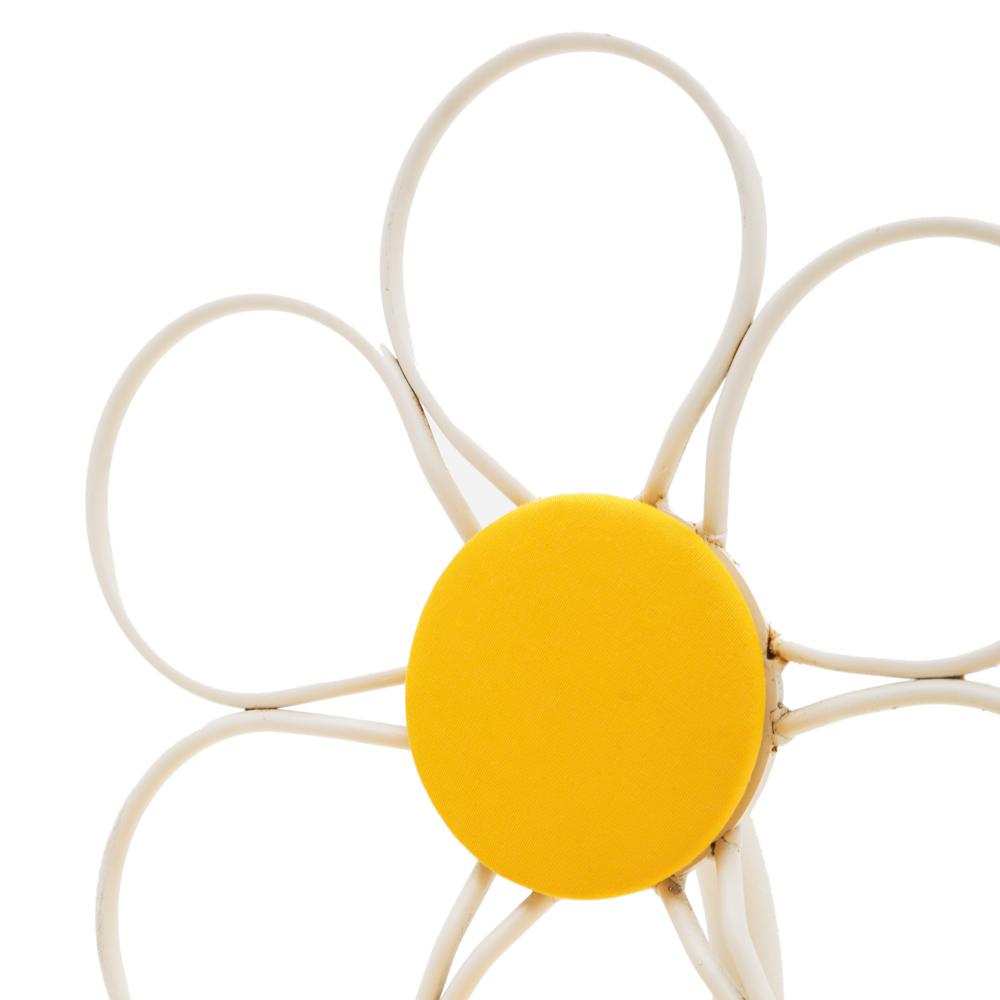 Yellow Flower Barstool