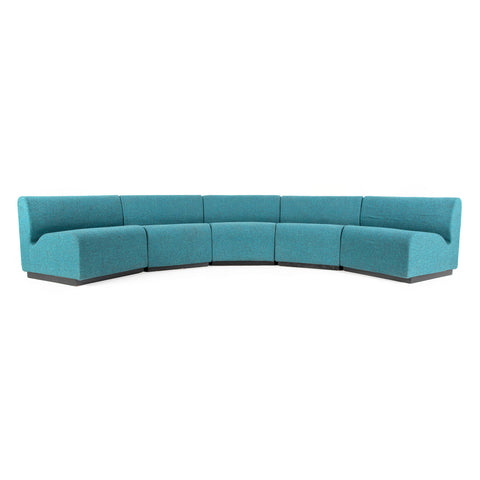 Blue Wedge Modular Sectional Sofa for Herman Miller