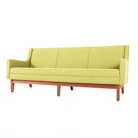 Green Mid-Century Modern Sofa