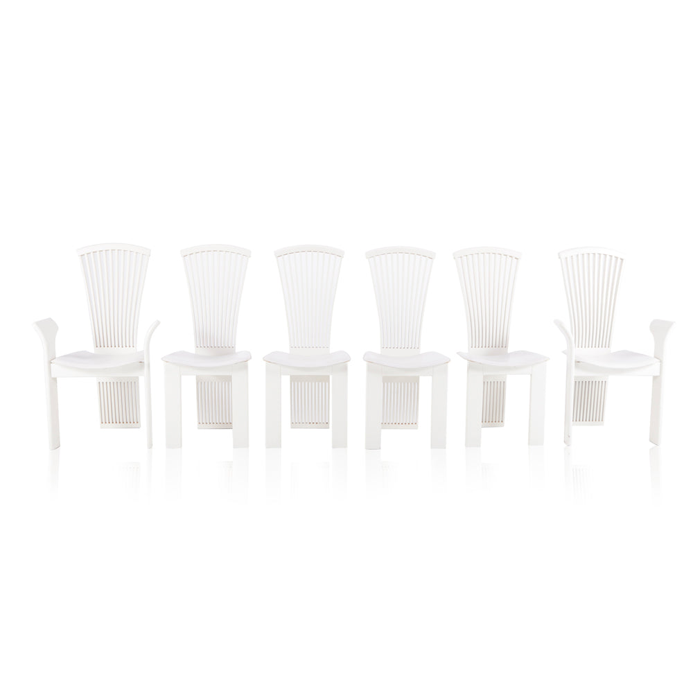 White Regency Dining Chairs