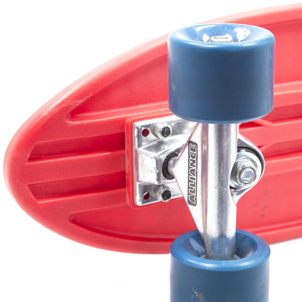 Red Plastic Skateboard