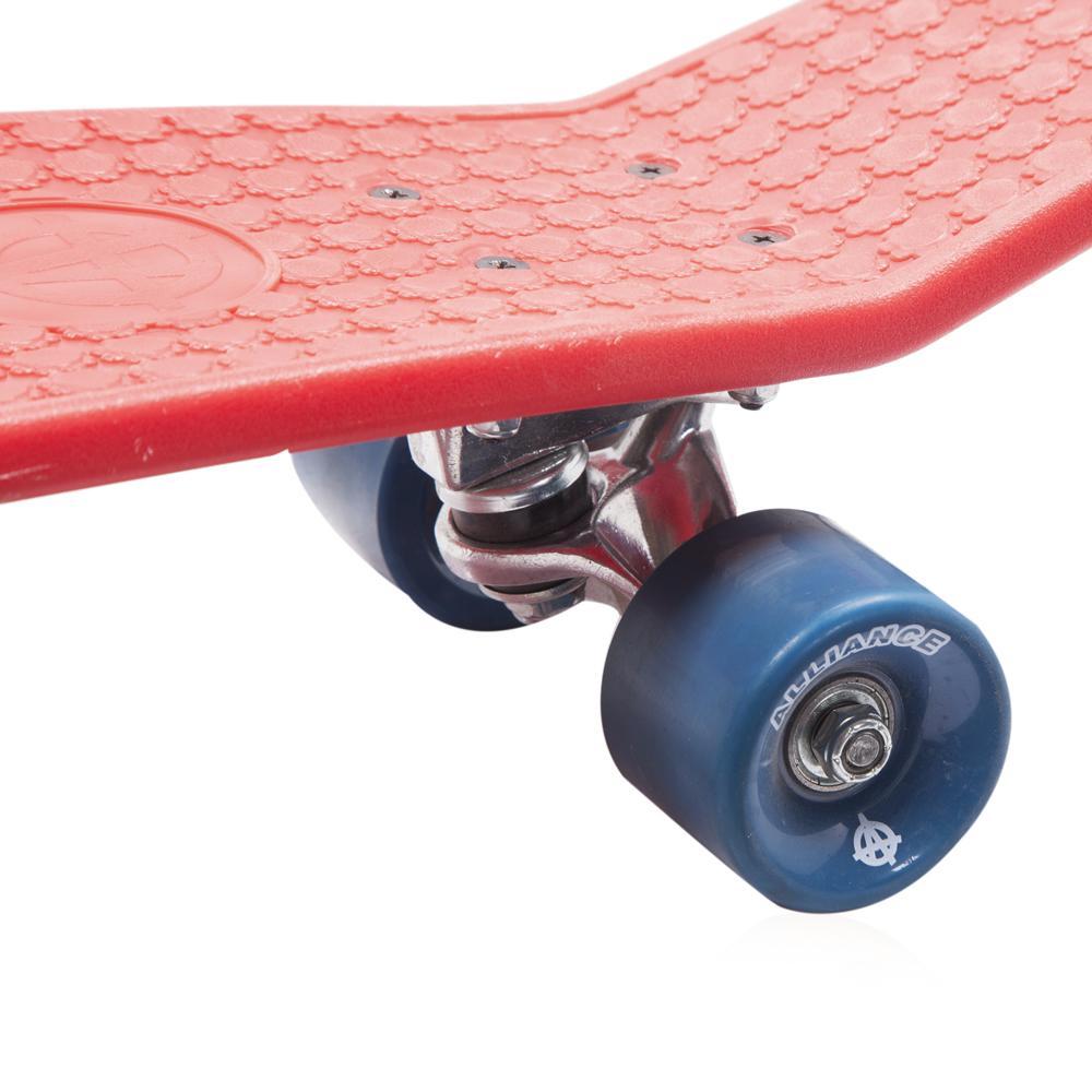 Red Plastic Skateboard