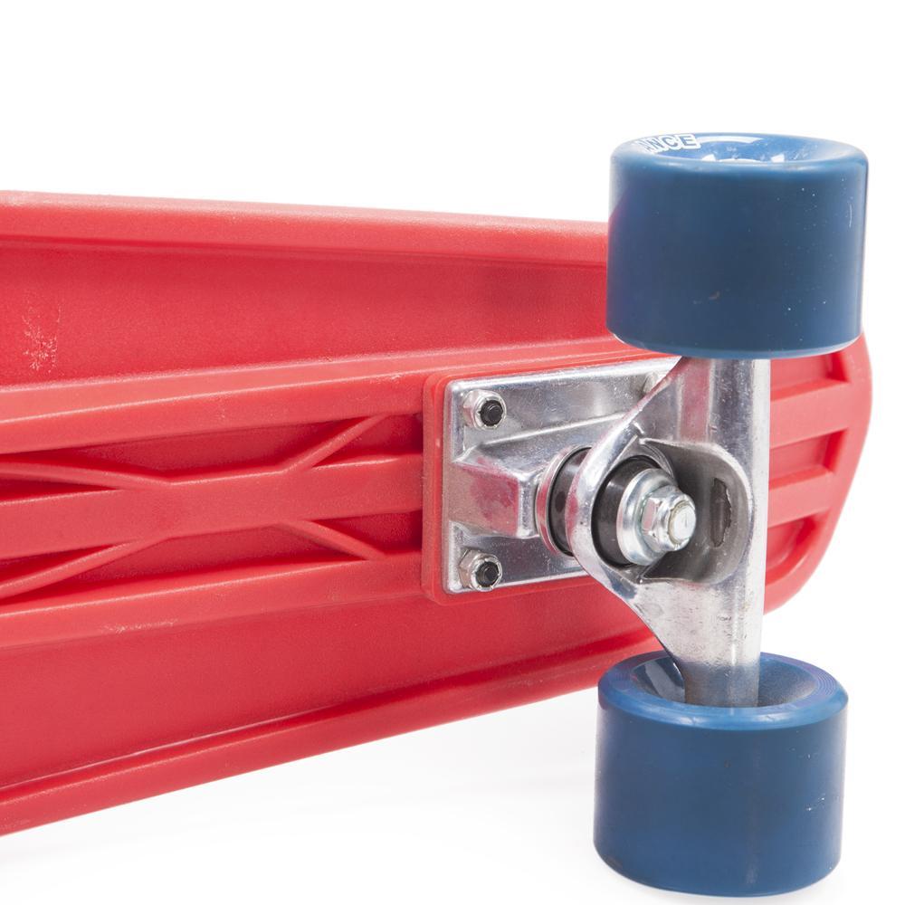 Red Plastic Skateboard