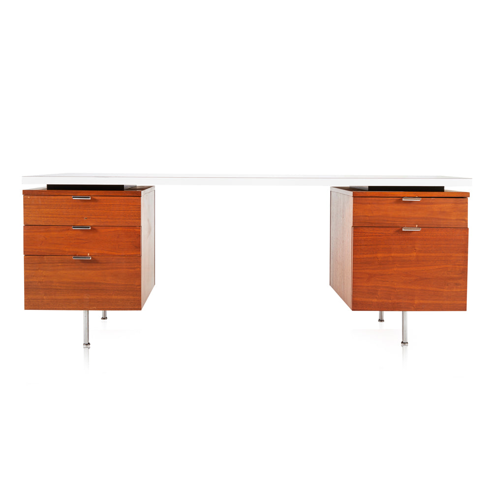 Wood Nelson Style Executive Group Desk