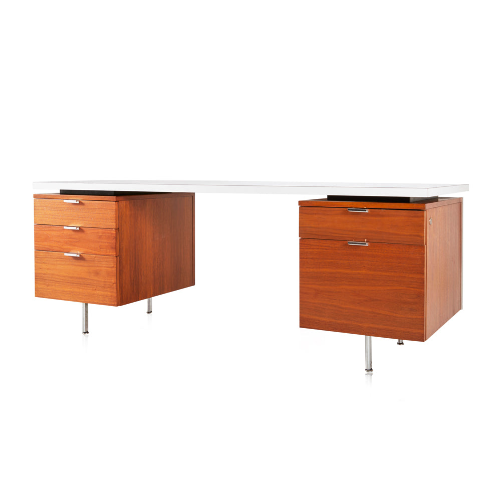 Wood Nelson Style Executive Group Desk