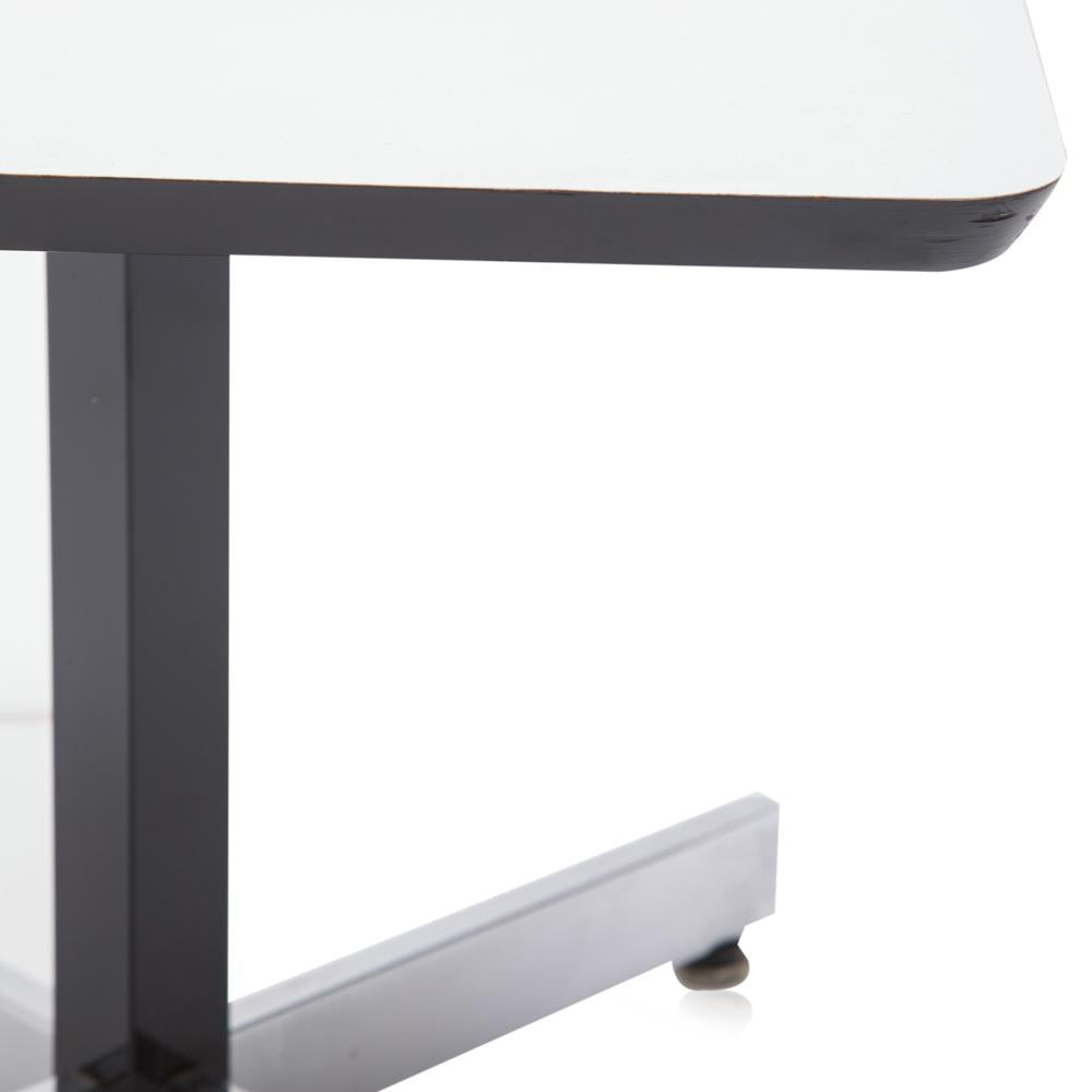 Tiny White Top Side Table
