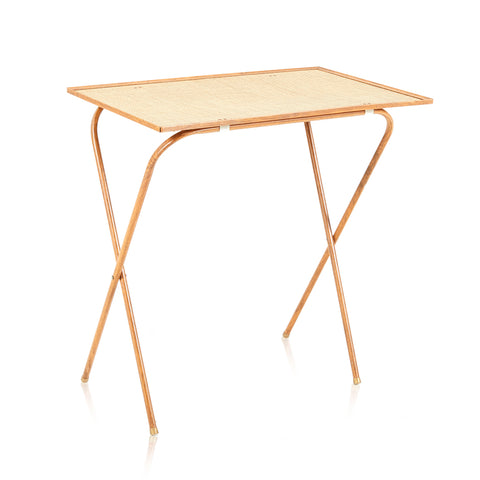 2 Wicker Rectangle Tray Tables