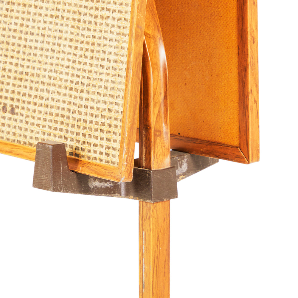 2 Wicker Rectangle Tray Tables