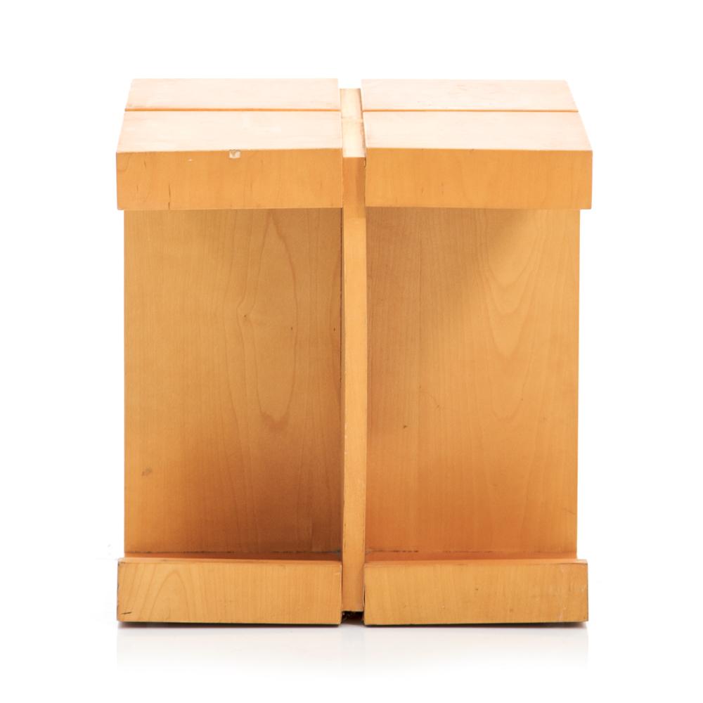 Natural Wood Lovell Side Table