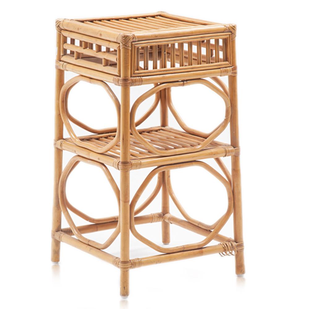 Rattan Side Table