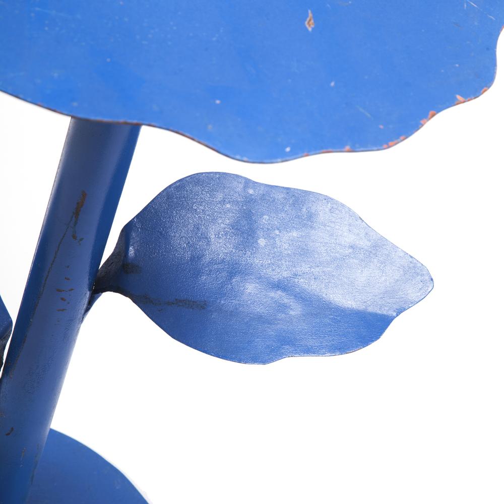Side Table Plant Stand - Blue