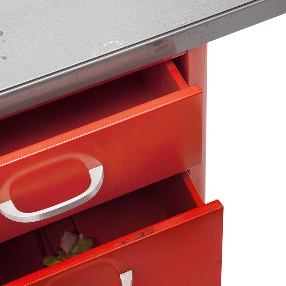 Red Small Tank Desk